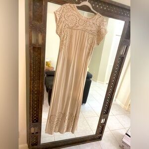 Bobbie Eyelet Anthropologie Dress